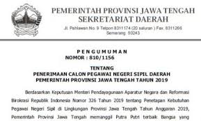 Our opinions are our own and are not influenced by payment. Formasi Cpns Pemprov Jateng 2019 Archives Lowongan Kerja Terbaru Agustus 2021