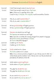 Grammatical Errors 150 Common Grammatical Errors In English Eslbuzz Learning English Learn English Words English Vocabulary Words Learn English