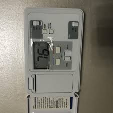 Pull the thermostat body away from the wall and then remove the screws at the top and bottom of the cover plate and remove it from the wall. How To Remove York Thermostat To Install Google Nest Doityourself Com Community Forums