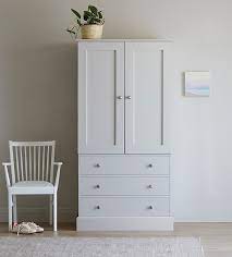 A chifforobe (from chiffonier + wardrobe) is a combination of a wardrobe and a chest of drawers. Free Standing Double Wardrobe With Drawers The Dormy House