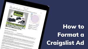 Commercial real estate in the us—$5. The Ultimate Guide On How To Format A Craigslist Ad
