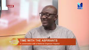 Time with the Aspirant: Exclusive with Eric Amoako Twum, National Orgaizer  Hopeful NPP