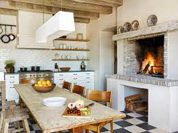 Design a kitchen island with seating that invites family members and guests to pull up a chair or stool and share conversation while you're cooking. Old World Kitchens Hgtv