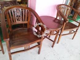 Kerusi kayu yang hanya menggunakan kusyen adalah salah satu trend pada zaman dahulu. 100 Set Kerusi Jati Betawi Rose Furniture Decoration For Sale In Bangi Selangor Dining Chairs Chair Decor