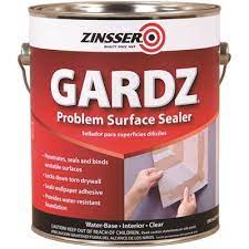 Product title(3 pack) zinsser bright white flat interior paint &. Zinsser Part 2301 Zinsser 1 Gal Gardz Clear Water Based Interior Drywall Primer And Problem Surface Sealer Primers Sealers Home Depot Pro