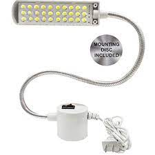 Total length is 95ft, of which 78ft with lights.this 240 led warm white green wire plug in string lights have 8 lighting modes to satisfy your diverse decorative effect. Buy Led Lamp Magnetic Base 30 Leds Extra Long Flexible Gooseneck Sewing Machine Work Light For Workbench Metal Lathe Machinist Bench Grinder Band Saw Drill Press Desk Flexable Light With Disc Online
