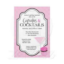 Bridal Shower Cupcakes And Cocktails Invitation Zazzle Com Bridal Shower Cocktails Bridal Shower Cocktail Party Cocktail Invitations