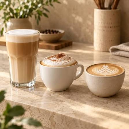 Latte vs Cappuccino vs Flat White