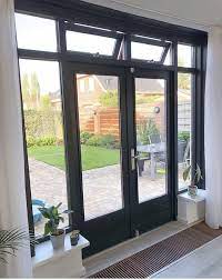 zwarte kozijnen openslaande deuren openslaande deuren buitendeuren zwarte kozijnen