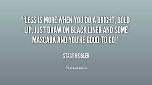Less is more when you do a bright, bold lip. Just draw on black ... via Relatably.com