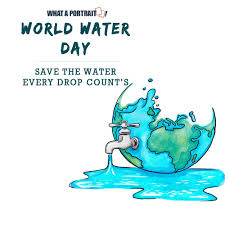 World day for water saving water in your home. World Water Day Save Water Poster Drawing Save Water Drawing World Water Day
