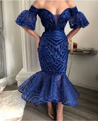 Pin By Gloria Omughele On Naija Styles Evening Dresses Short Royal Blue Evening Dress Sequin Evening Dresses