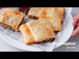 Chicken Mughlai Porota Paratha Youtube Savory Snacks Paratha Carrot Halwa Recipe