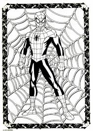 To print out your spiderman coloring page, just click on the image you want to view and print the larger picture on the next page. Spiderman Coloring Book Page Spiderman Coloring Superhero Sketches Coloring Book Art