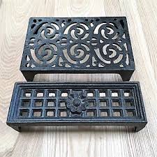 The vents of our homes serve as dust nests, get yellowish and have a very basic design. Cast Iron Air Bricks Architectural Antiques Wells Reclamation