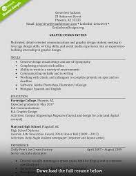 How To Write A Perfect Internship Resume Examples Included