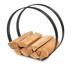 The wood stacker is firewood storage to satisfy the organiser within. Modern Round Firewood Rack Pottery Barn