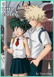 Cover of my fanfiction (on Patreon) featuring Kacchan and my own Fem Deku  design (art by me) : r/BokuNoHeroAcademia