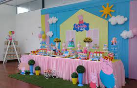 Esperamos que el cumpleañero y los amigos o familia que vayan a la fiesta lo pasen en. Cumple Mili Peppa Pig Birthday Party Decorations Pig Birthday Party Decorations George Pig Birthday Party