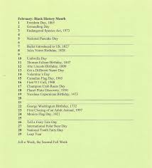 February Holidays February Holidays Silly Holidays February Special Days