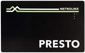 If you ordered a card with a my presto account from the presto website, you'll need to activate it before you ride. Presto Card Wikipedia