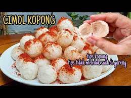 Resep Cimol Kopong Anti Meledak Youtube Makanan Ringan Manis Makanan Ide Makanan