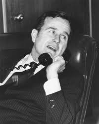 Soviet Un Ambassador Jacob Malik Welcomes George Bush As U.S. Ambassador At  A Reception. March 3 History