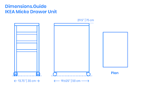 So the micke desk in the ikea catalogue doesn t look like the box which arrived on your doorstep. Ikea Micke Drawer Unit Dimensions Drawings Dimensions Com