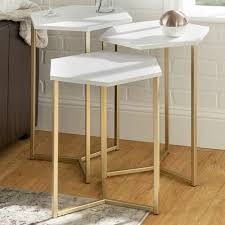 Labounty Frame 3 Piece Nesting Tables Furniture Nesting Tables Coffee Table Setting