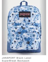 Black And White Floral Jansport Backpack Jansport Tillys Blue Flower Backpack 35 99 Jansport Superbreak Backpack Jansport Backpack Jansport