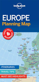 Se for eksempel beliggenhet for glasgow eller edinburgh. Lonely Planet Europe Planning Map Kart Chillout No