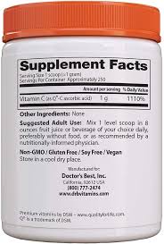 Maybe you would like to learn more about one of these? Amazon Com Doctor S Best Vitamin C Powder With Quali C Healthy Immune System Brain Eyes Heart And Circulation Joints Sourced From Scotland 250g Health Personal Care