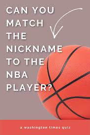 Quiz Can You Match The Nickname To The Nba Player In 2020 Nba Players Nba Player Quiz Basketball Quiz