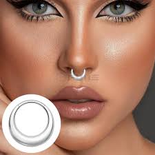Nostril Piercing Septum Nose Jewelry Middle Ring Nostril Piercing Septum  Ring Front Nostril Piercing