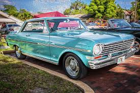 Image result for Silver Blue 1963 Nova