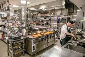 Learn about their benefits and how you can make sure your kitchen layout allows your cooks, food prep staff the island setup is best for restaurants with ample kitchen space to ensure that the island doesn't create an obstacle for the boh team. Rd D 10 Kitchen Design Best Practices