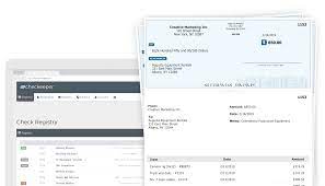 Instructional checks include the additional help printing checks: Checkeeper Online Check Printing Software