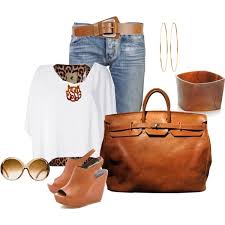Hermes Bag Created By Hope Houston On Polyvore Chic Fashionista Funky Fashion My Style