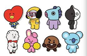 The bt21 characters are representations of each member . Bt21 The Children Of Bts Shinin Kpop Kosmos