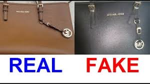 Tips for recognizing michael kors fake bags feet on the bottom of the bag are flat and smooth all mk hardware is made as one piece with the brand name engraved clearly and finished smooth. Real Vs Fake Michael Kors Bags How To Spot Counterfeit Michael Kors East West And Rock Chick Youtube