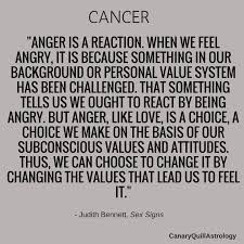 If you live in a rainy or cold climate take lots of vacations in tropical sunspots. Cancer Canary Quill Astrology