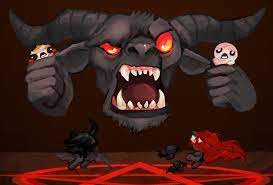 VS. Mega Satan - inspired by a co op fight I had with my friends! :  r/bindingofisaac