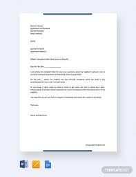 See also these example below 14 Complaint Letter To Landlord Free Sample Example Format Download Free Premium Templates
