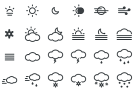 Get free app icons in ios, material, windows and other design styles for web, mobile, and graphic design projects. 14 Free Weather Icon Sets For Your Apps Websites Super Dev Resources