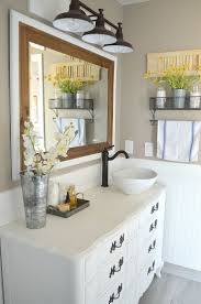 Honest Review Of My Chalk Painted Bathroom Vanities Painted Vanity Bathroom Bathroom Design Decor Modern Farmhouse Bathroom
