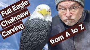 Chainsaw Carving a Heron Rookery