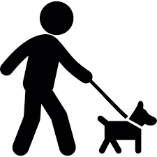 Person Walking With Dog Icons Free Download Dog Icon Pet Sitting Services Dog Walking Rates