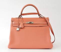 Hermes Kelly 35 Bag Crevette Togo Palladium Hardware Palladium Hardware Togo Crevette Kelly Hermes Shopper Bag Leather Tote Bags