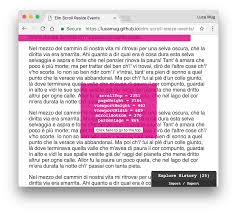 Scroll And Resize Events In Elm Demo By Lucamug Medium