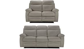 Three seater two seater sofas. Buy Argos Home Paolo 2 3 Seater Manual Recliner Sofas Grey Sofa Sets Argos